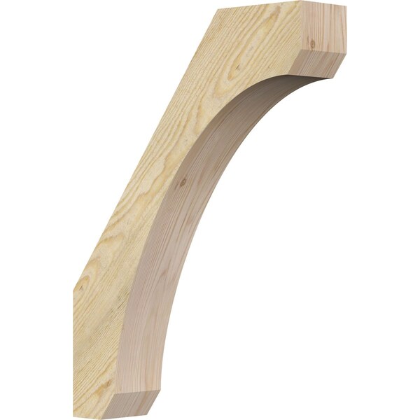 Ekena Millwork 4"W x 18"D x 24"H Legacy Rough Sawn Knee Brace, Douglas Fir BRC04X18X24LEC00RDF - main